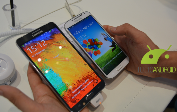 note 3 vs s4