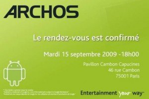 Archos invite