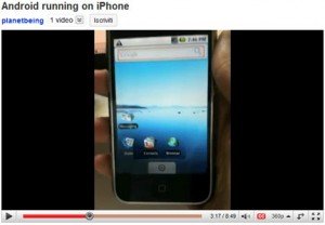 Android on iphone
