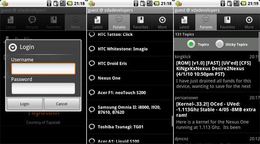Xda dev forum