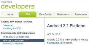 Android sdk 2 2