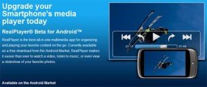 Realplayer android