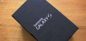 Galaxy s unboxing
