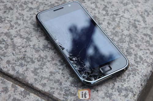 Galaxy s crashtest