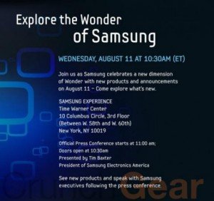 Samsung WonderEvite