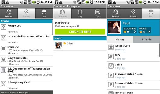 Foursquare android