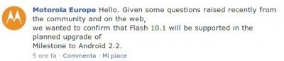 Motorola milestone flash