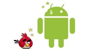 Angry Birds and Android logo