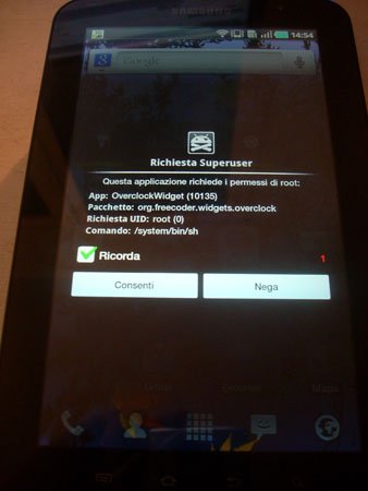 Galaxy tab root