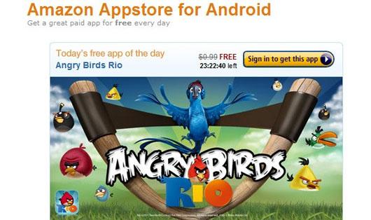 Amazon app store rovio