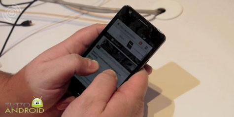 Galaxy s 2 gesture