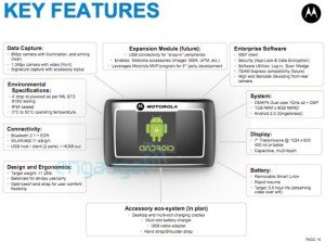 Moto android enterprise tablet
