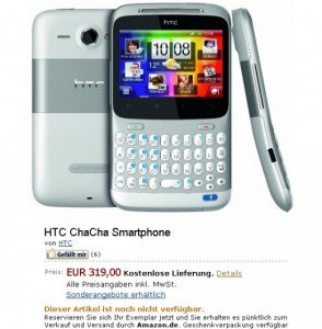 HTC ChaCha price Germany 319 Eur 520x530