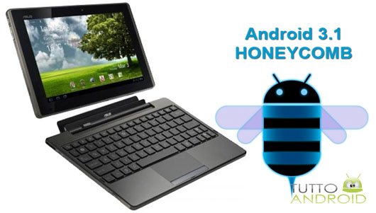 Eee pad transformer android 3 1