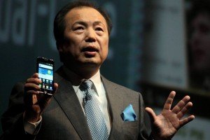Shin jhon kyun president of samsung electronics mobile business