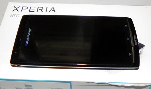 Xperia arc unboxing