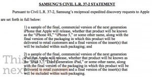 Samsung request Apple e1307010694650