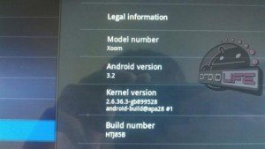 Xoom android 3 2
