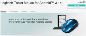 Logitech tablet mouse