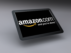 Amazon tablet mock up