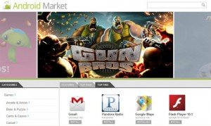 Android market web