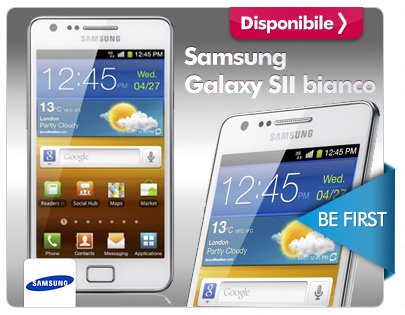 Galaxy s 2 white