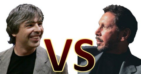 Larry Page vs. Larry Ellison