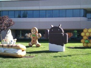 Android ics statua