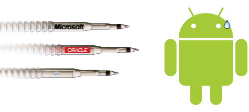 Android under a