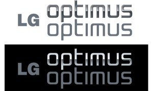 Lg optimus new logo