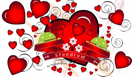 Sfondroid valentine