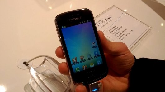 Samsung Galaxy Mini 2 videopreview
