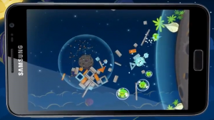 Galaxy note angry birds space