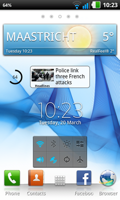 Sony xperia s launcher