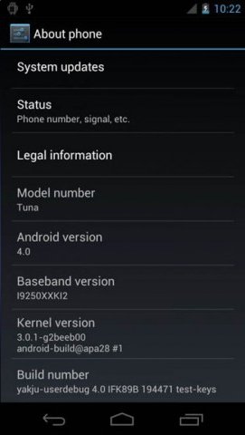 Android ics fake