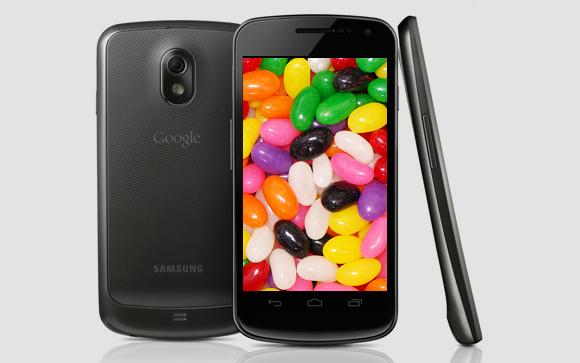 Galaxy nexus jelly bean