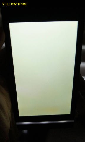 Sony xperia s yellow tinge 1