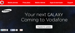 Vodafone galaxy s 3