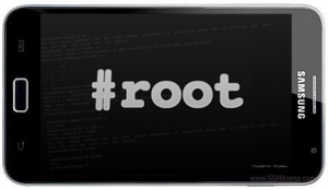 Galaxy note root ics