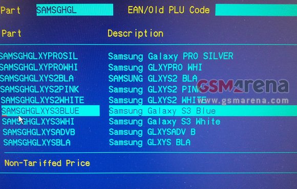 samsung galaxy s 3 colorazioni