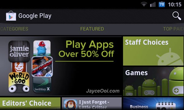play store android