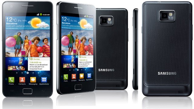 samsung galaxy s II ICS