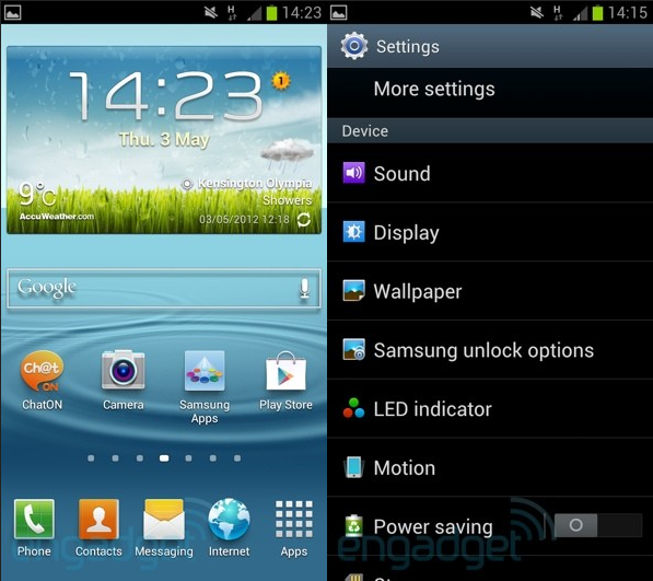 Touchwiz nature ux