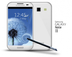 Galaxy Note II concept