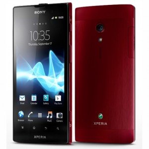 Sony Xperia Ion red