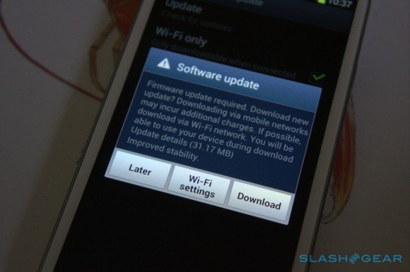 Galaxy s3 aggiornamenti