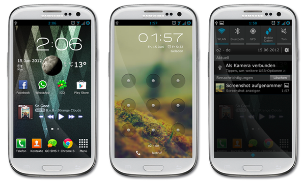 Galaxy s3 theme
