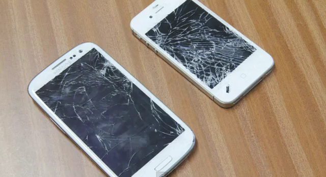 Gs3 vs iphone 4s drop test
