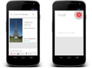 Jelly Bean Google Voice Search