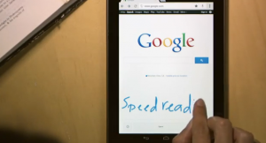Google handwrite